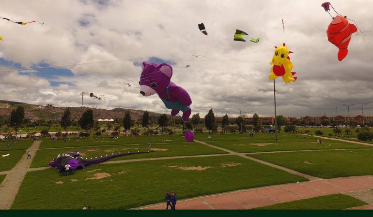 Cometas para el cielo Bogotano.