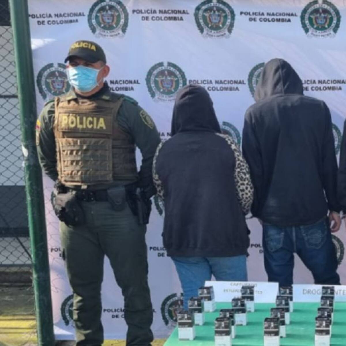 Agentes de Policía incautaron drogas en un taxi en Chinchiná
