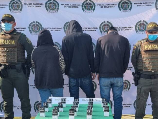 Capturados por tráfico de estupefacientes