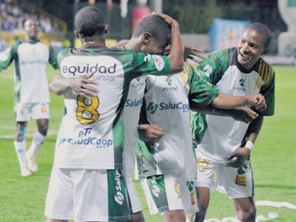 Bastó un gol para que Equidad eliminara a Once Caldas