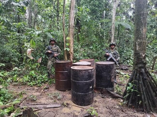 En las últimas semanas, unidades de Infantería de Marina lograron la ubicación y posterior destrucción de 11 infraestructuras para el procesamiento de base de coca