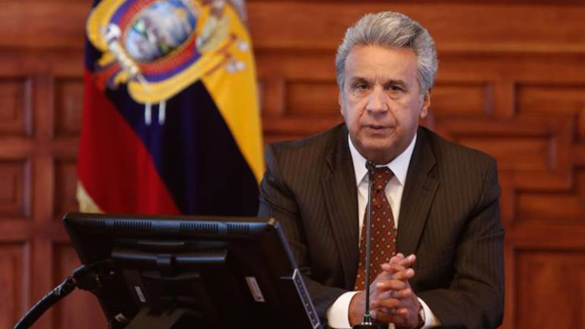“Es de mal perdedor”: Lenin Moreno sobre reacción de Luisa González a elecciones en Ecuador