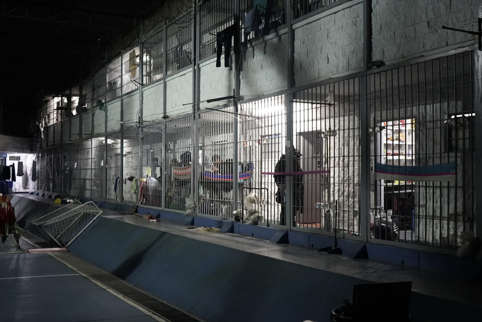 Operativo de registro y control en el pabellón de extraditables de la cárcel La Picota de Bogotá