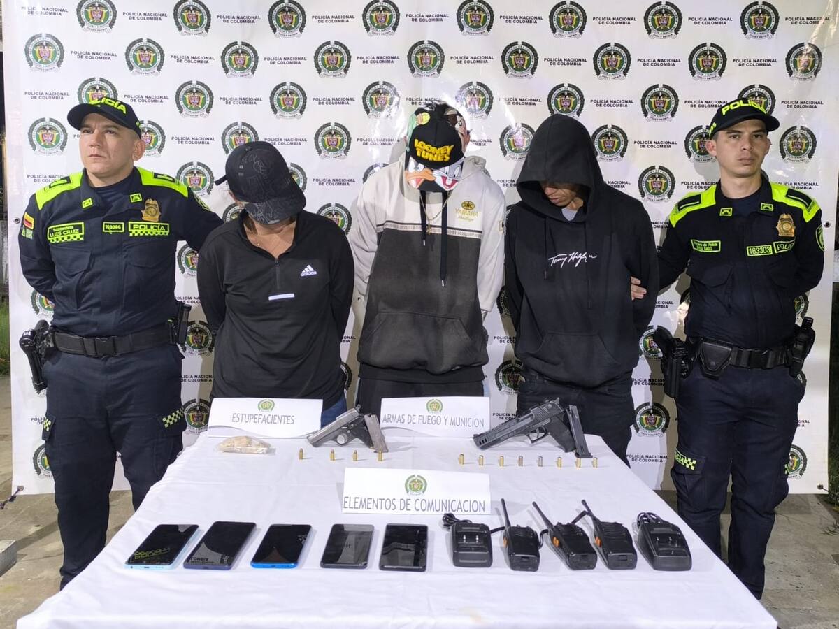 Capturan en Pitalito a tres presuntos integrantes de ‘La Banda del Rolo’