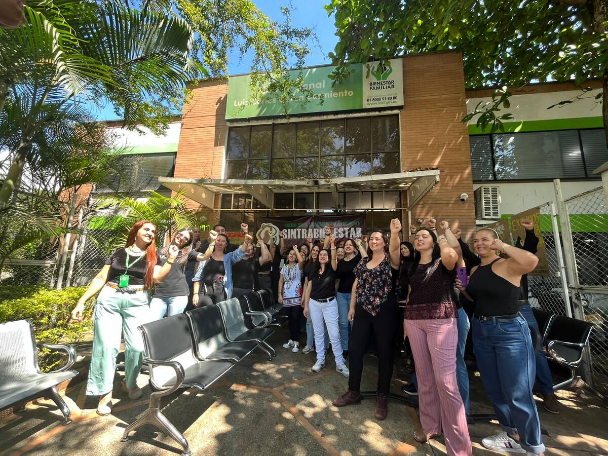 Funcionarios del ICBF protestan en La Joya