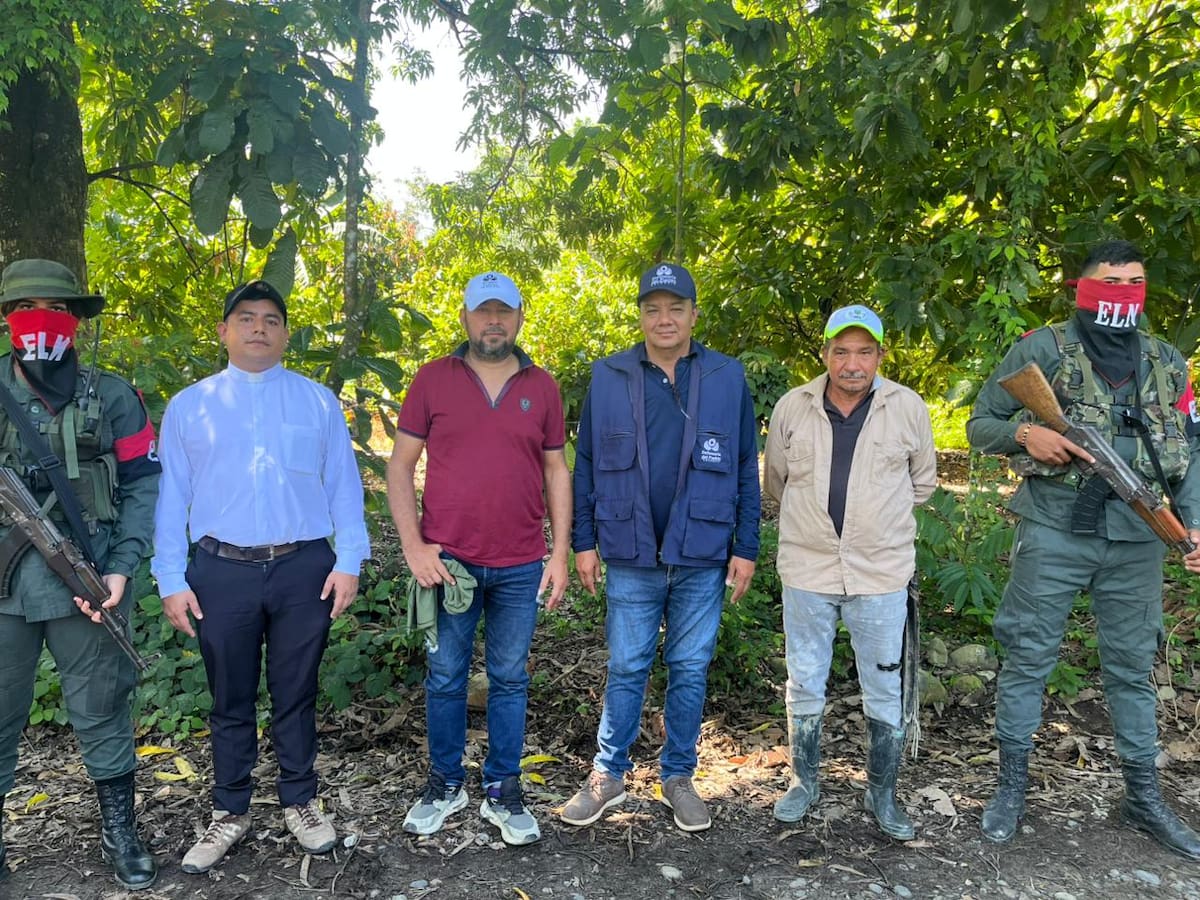 Liberado comerciante que fue secuestrado por el ELN en el Catatumbo