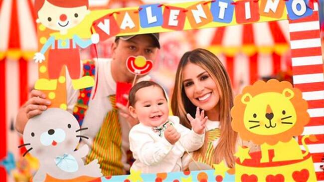 Carolina Soto, Germán González y Valentino . Foto: Instagram: Caritosotooficial