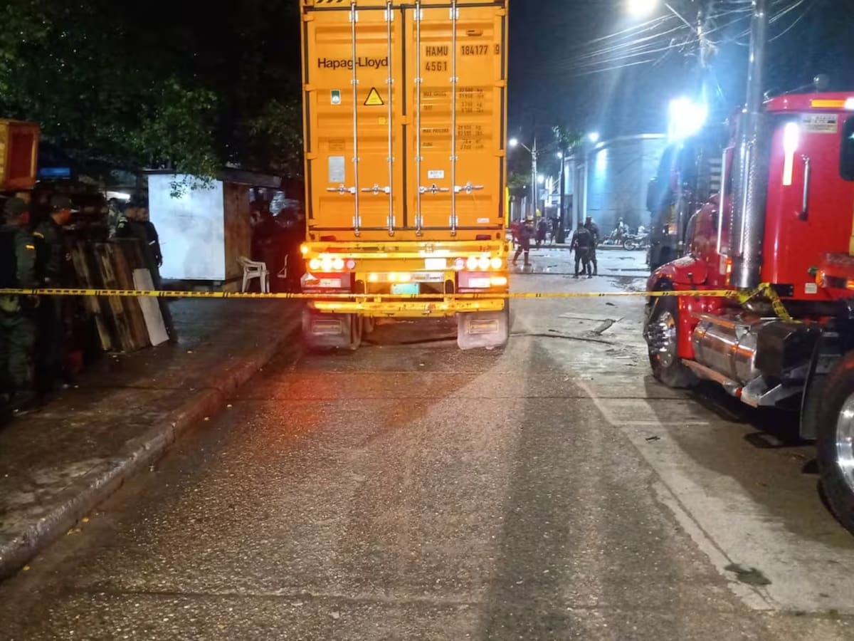 Murió hombre tras ser arrollado por una tractomula en el barrio El Bosque