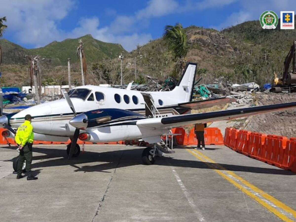 A extinción de dominio 'narcoavioneta' de Providencia