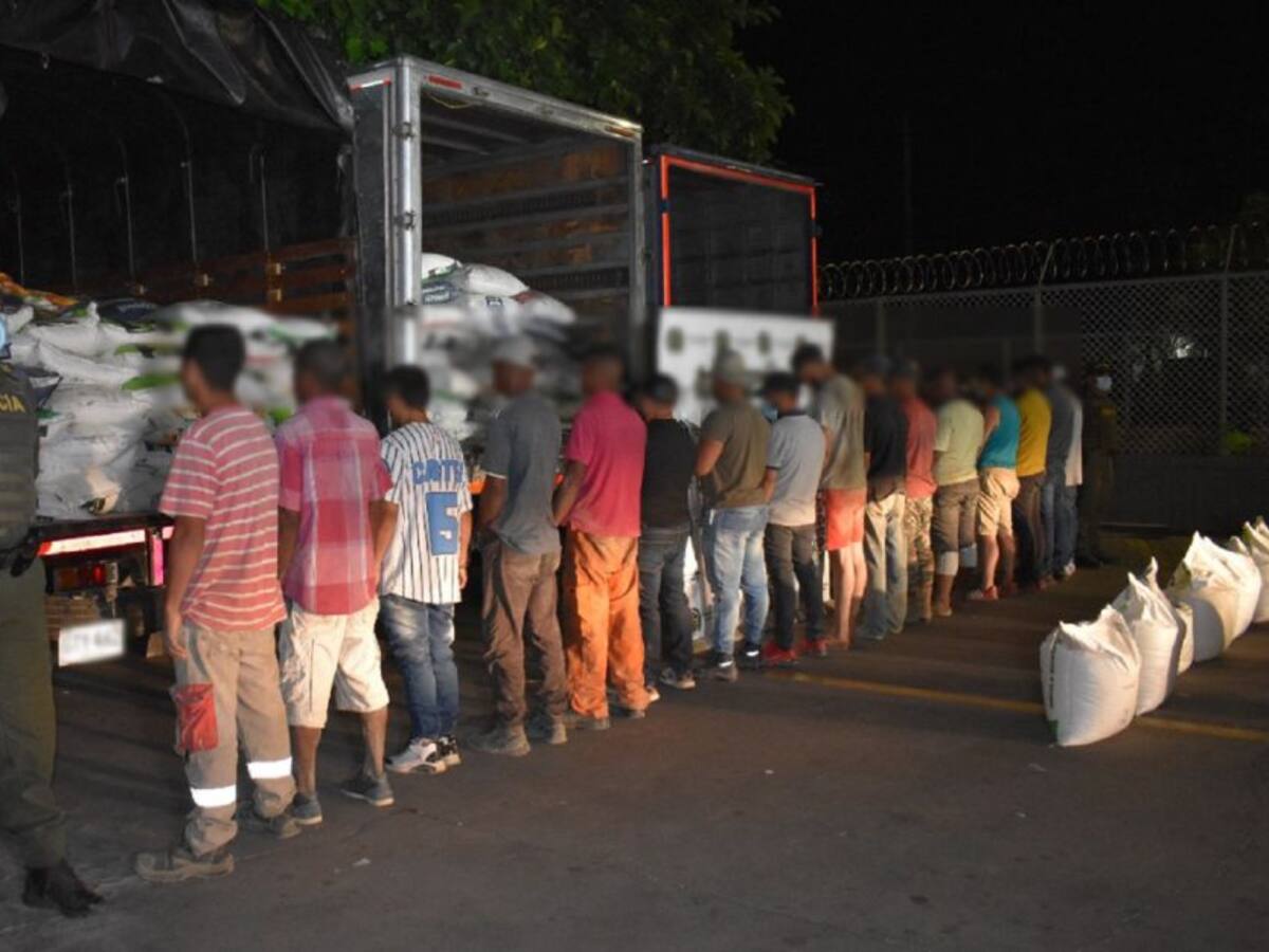 Capturados 16 presuntos integrantes de una banda delincuencial en Cartagena