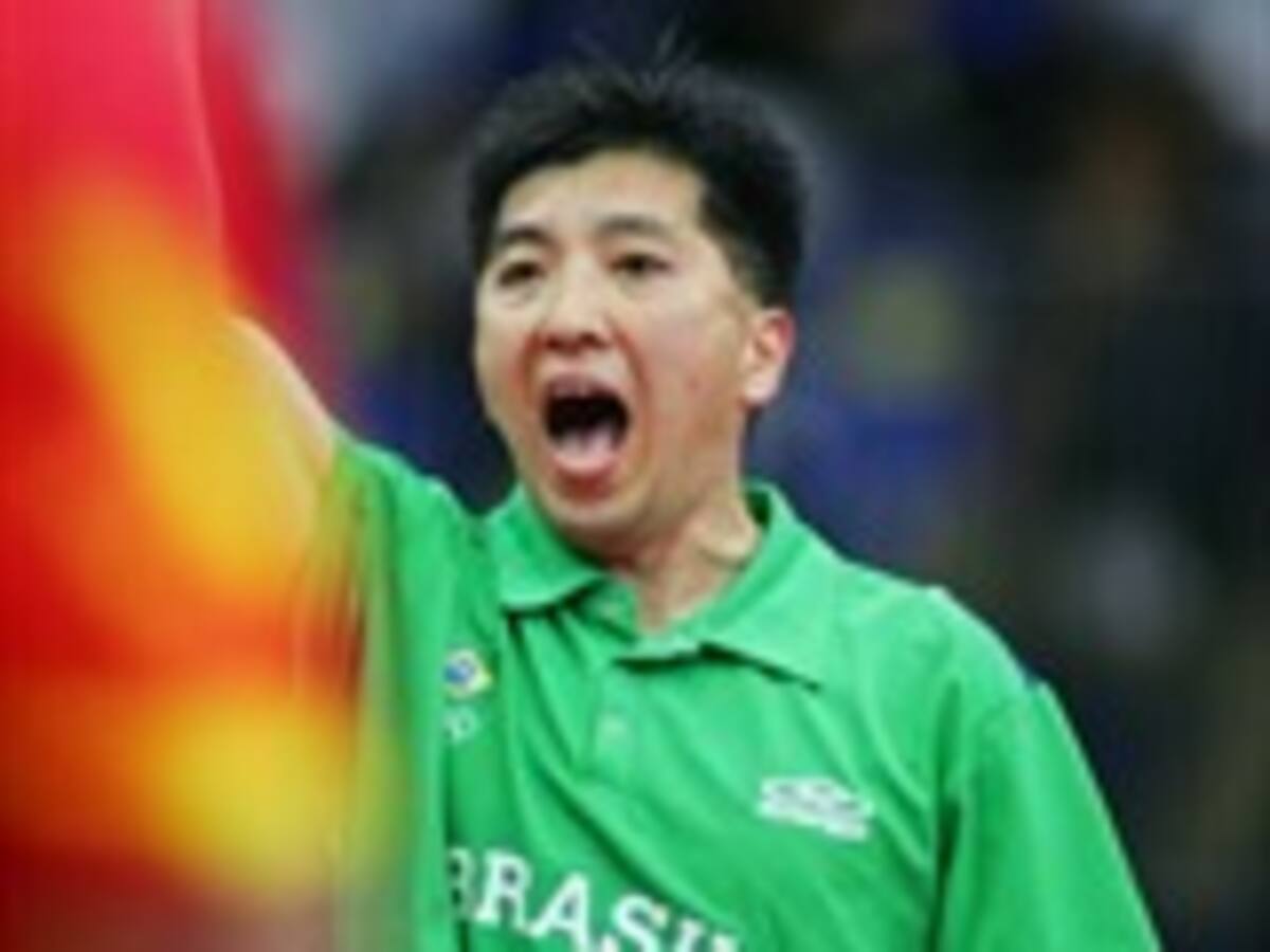 Hugo Hoyama, estrella brasilera del tenis de mesa, competirá en Suramericanos 2010