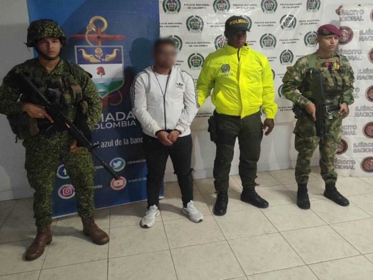En el Putumayo, fue capturado presunto disidente de las Farc