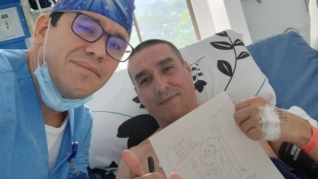 El caricaturista Matador sufrió un infarto de miocardio: “corrimos a la clínica y me salvaron”