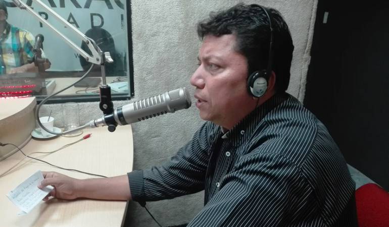 Director de la Unidad de Gestión de Riesgo en Cúcuta  Félix Muñoz 