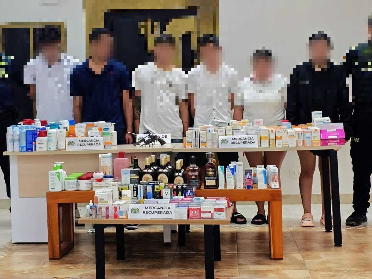 Desmantelada presunta banda dedicada a hurtar droguerías en Cartagena