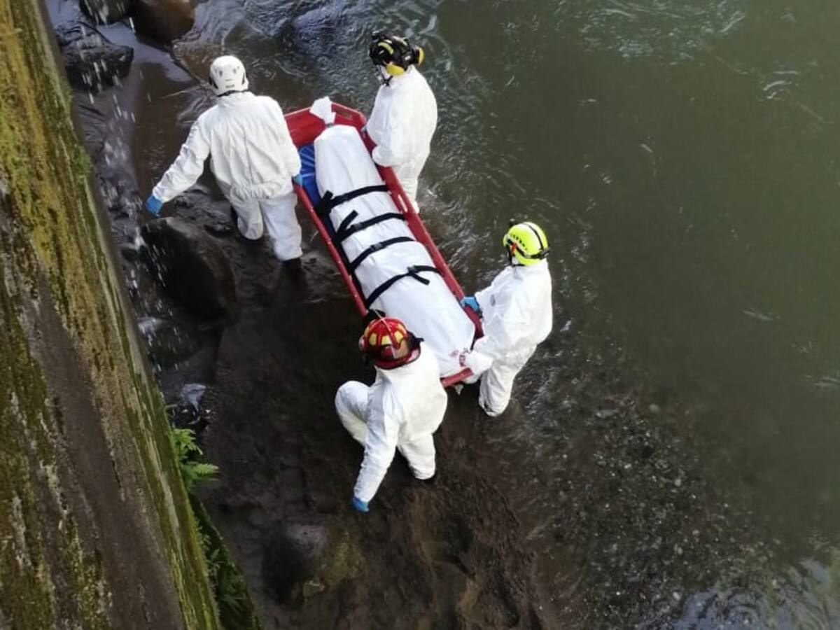 Hombre fue hallado sin vida a orillas del río Quindío en vía Armenia-Calarcá