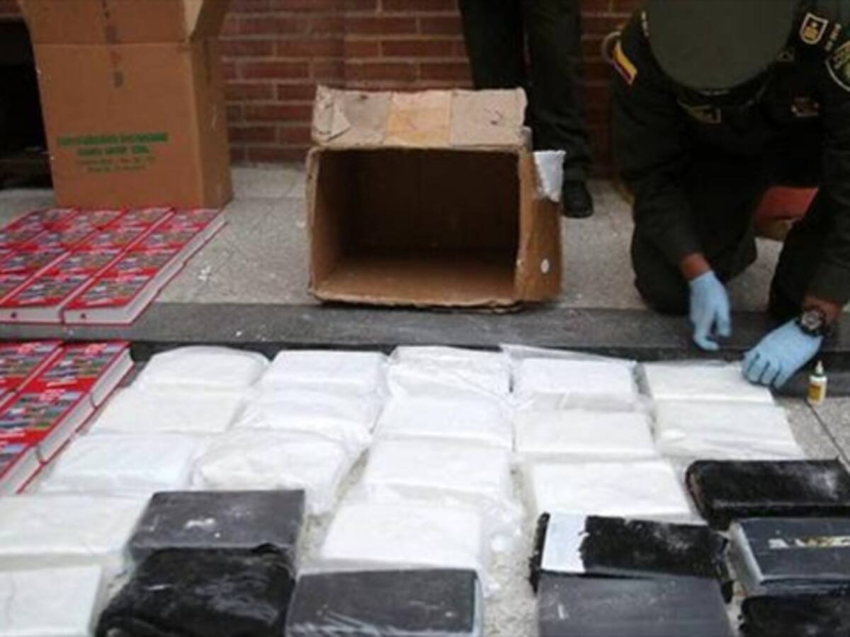 Decomisan medida tonelada de cocaína en Barranquilla