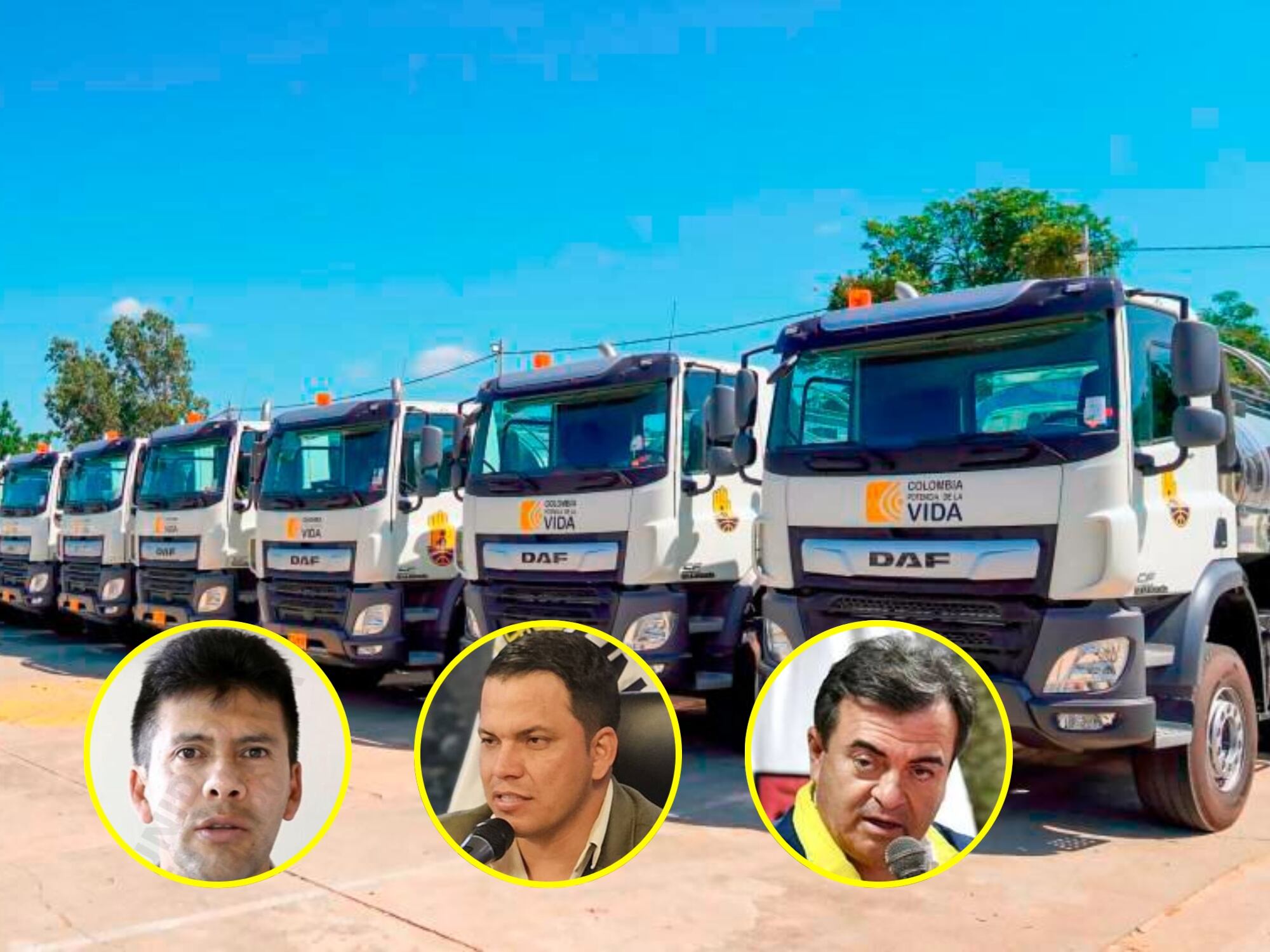 Fiscalía citó a Sneyder Pinilla, Olmedo López y a ‘El Pastuso’ por caso carrotanques.