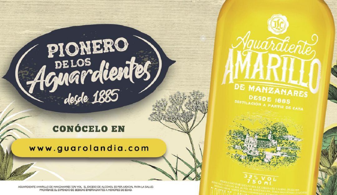 Aguardiente Amarillo de Manzanares