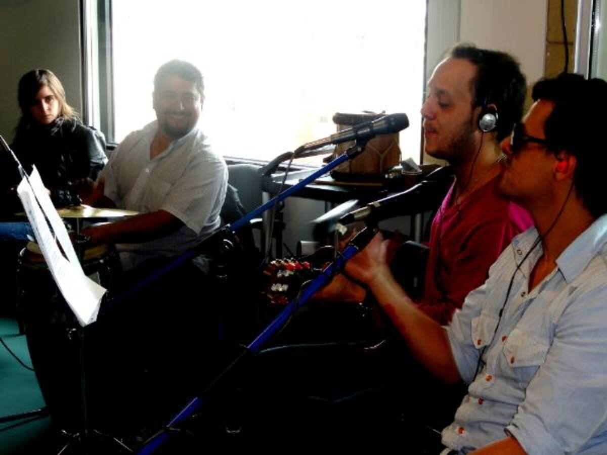 Oscar Delgado, Gigi Posada y Tuto Muñoz