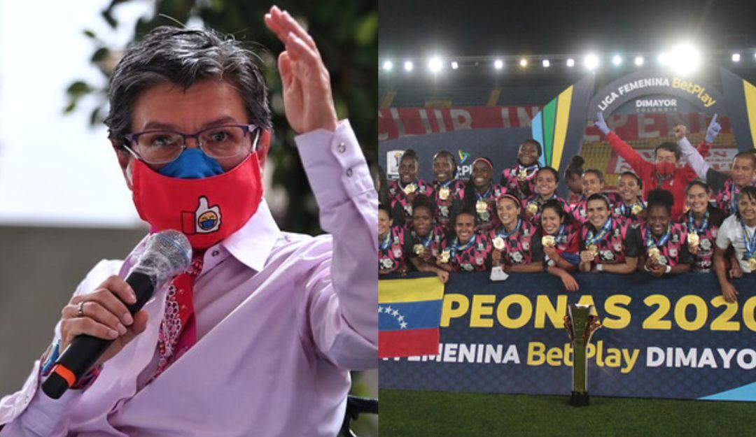 Claudia López, alcaldesa de Bogotá