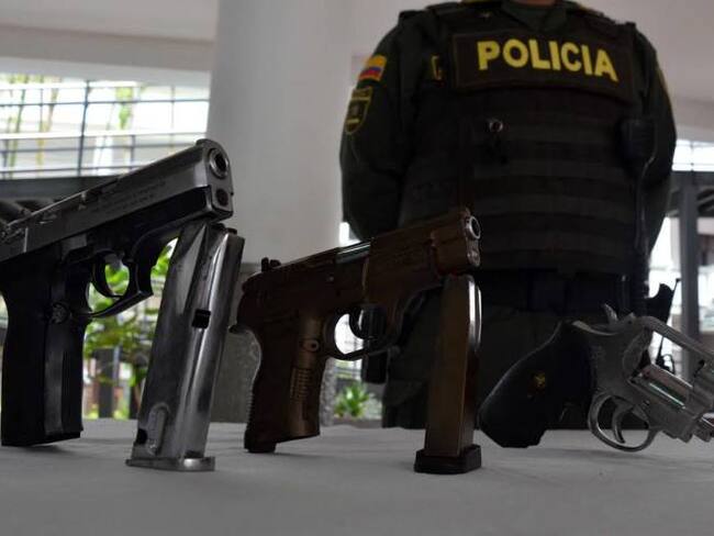 Policía decomisa armas y municiones que serían de la banda Robledo