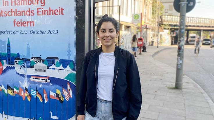 Las ilustraciones de una artista colombiana llegaron a miles de tiendas en Alemania