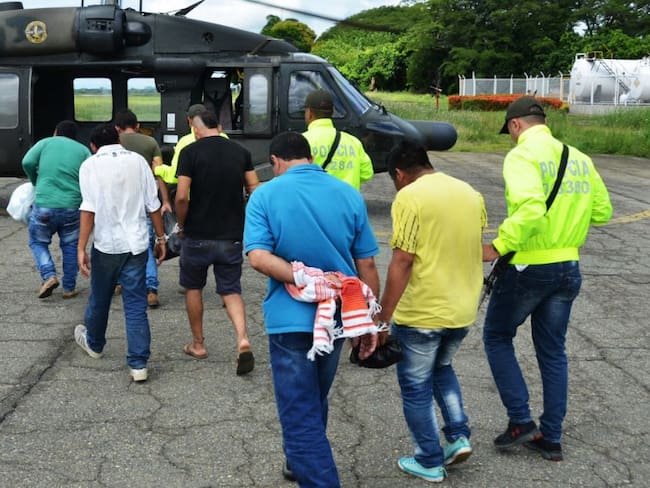 Capturan a 16 sicarios de los Caparros en el bajo Cauca