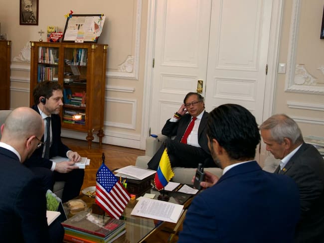 Funcionarios de la administración Biden se reunieron con el Presidente Petro