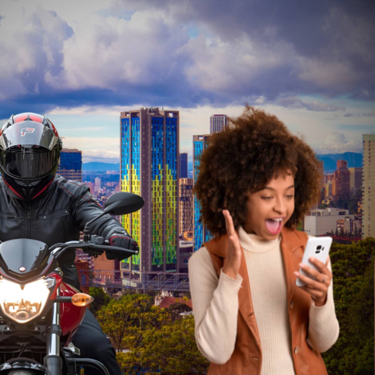 Nueva modalidad de robo en Bogotá, pilas con los espejos y los trancones