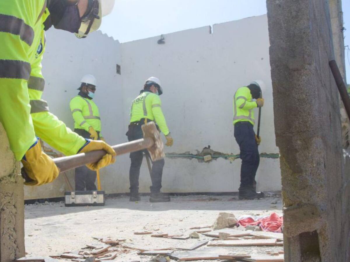 23 inmuebles serán demolidos en Santa Marta por ser 'ollas' de microtráfico