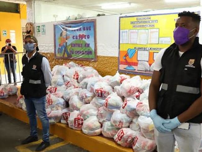 Se reactiva la entrega de mercados por parte de la Administración Municipal