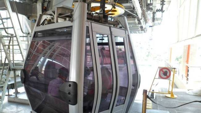 La tarjeta para usar el Cable Aéreo tiene un costo de $2.800