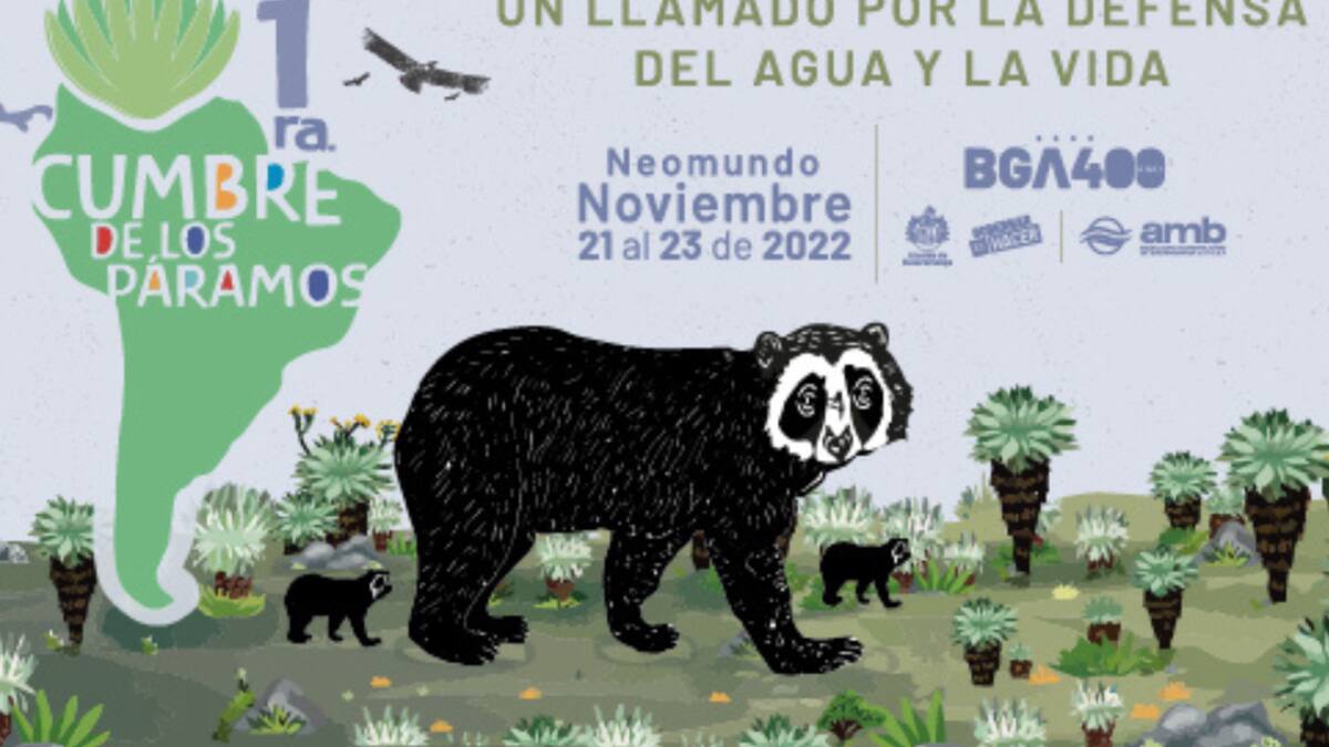 Inscríbase a la Cumbre Mundial de Páramos, un llamado por la defensa del agua