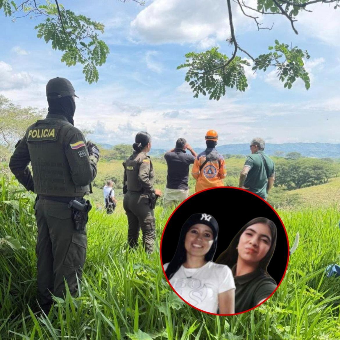 Las jóvenes fueron vistas por sus familiares por última vez el pasado 3 de febrero, cuando salieron en una motocicleta. Foto: Alcaldía de Cartago.