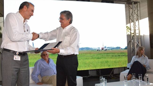 Aeropuerto Alfonso Bonilla Aragón obtiene certificación OACI. Foto: Cortesía de la gobernación del Valle