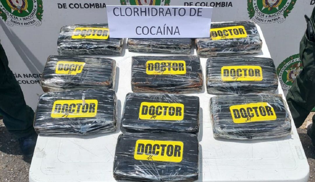 Según la Policía, la droga provenía de la zona de Urabá, y fue incautada en un operativo a pocos kilómetros de Cartagena
