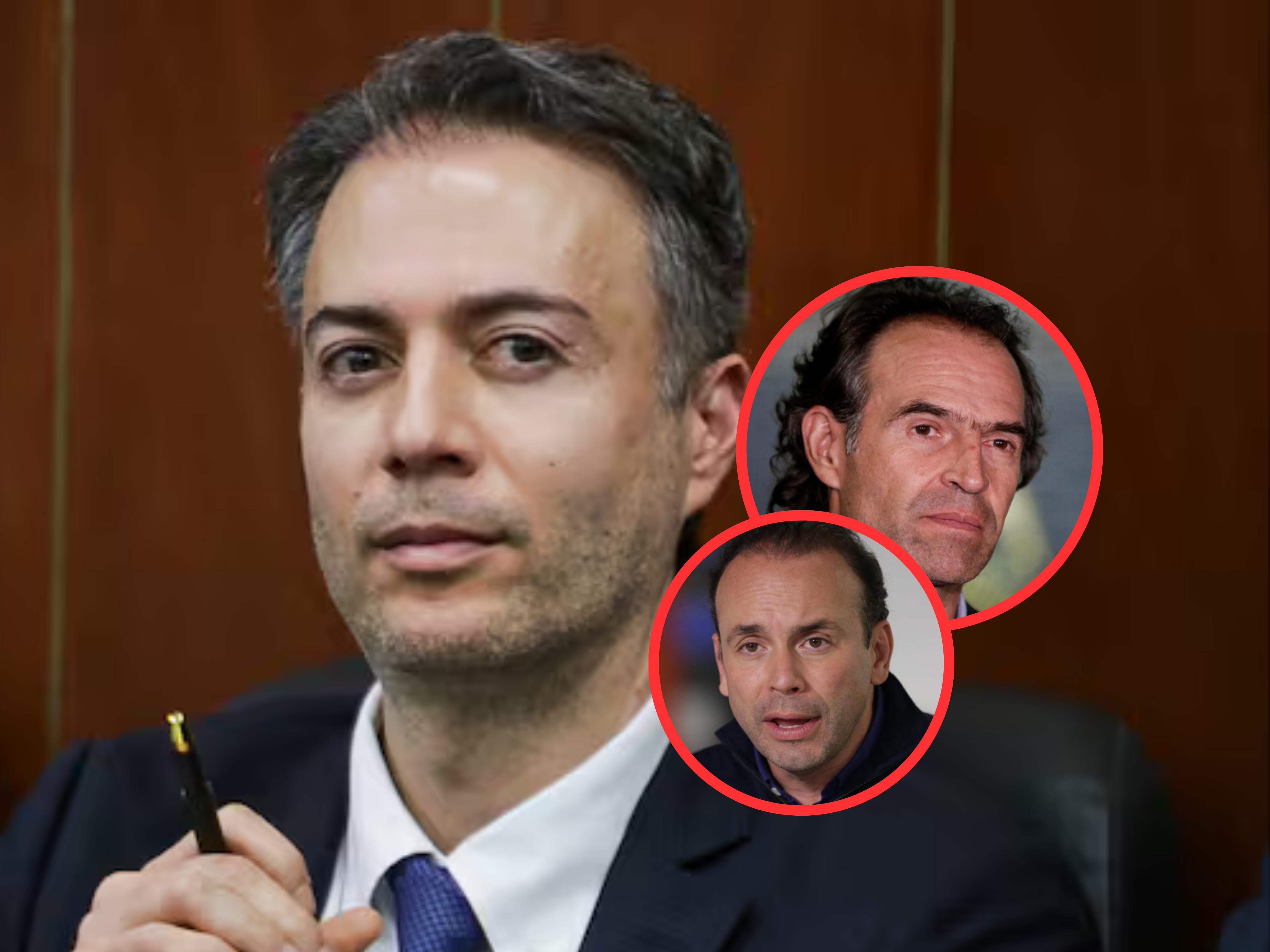 Daniel Quintero denuncia a Federico Gutiérrez y Alejandro Eder por viaje a Washington.