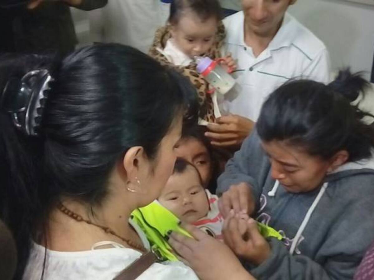 Rescatada en Cali bebé de tres meses de nacida que había sido raptada