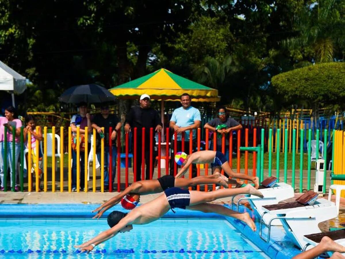 ‘Semillero’ de la Liga Vallecaucana de Natación participo en Festival Departamental