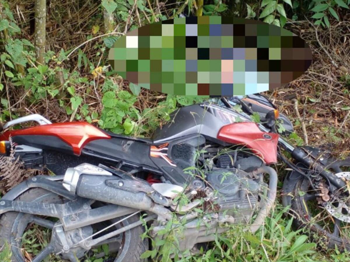Motociclista falleció en accidente de tránsito en vía hacia Salento,Quindío