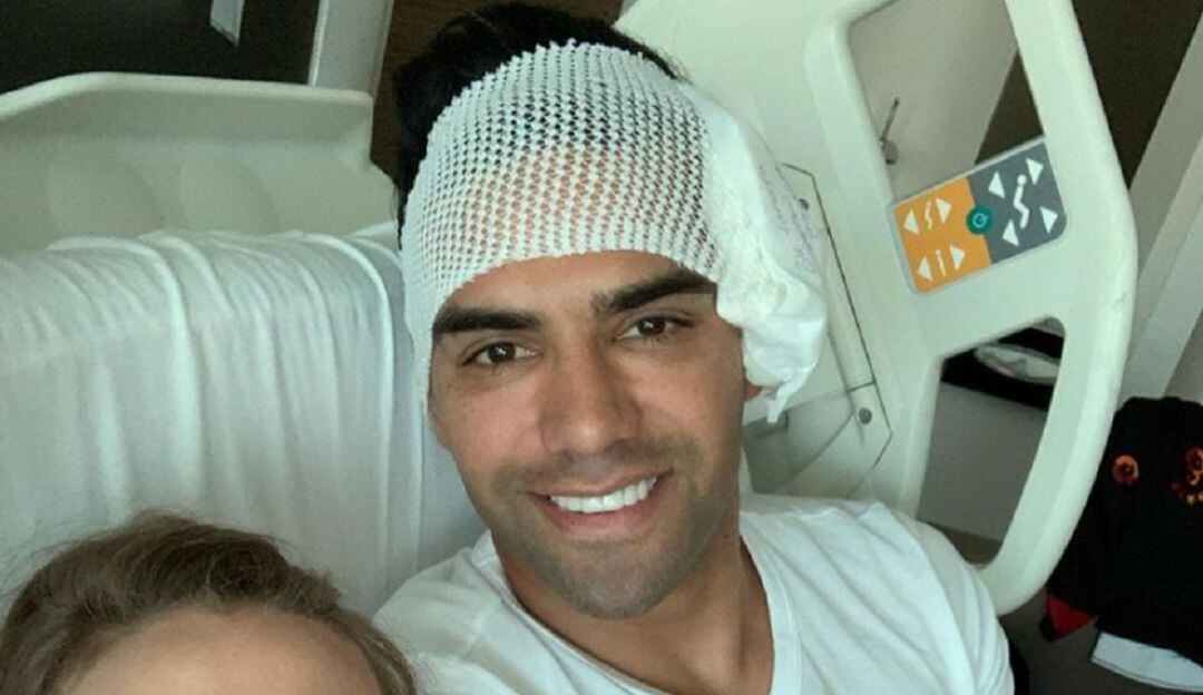 Falcao reaparece tras operación y tendrá tres semanas de recuperación