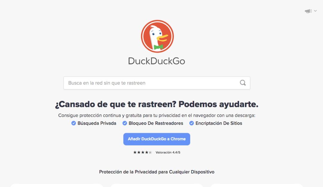 Buscador DuckduckGo 