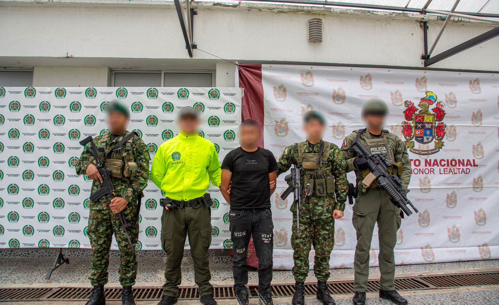 La captura se registró en el perimetro urbano del municipio de Suárez, Cauca.