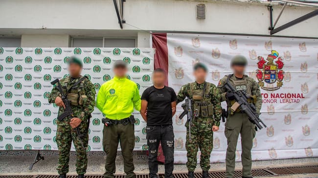 La captura se registró en el perimetro urbano del municipio de Suárez, Cauca.