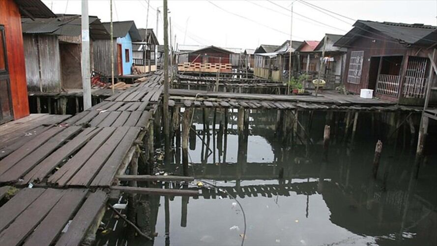 Tumaco sin servicio de energía. Foto: Colprensa