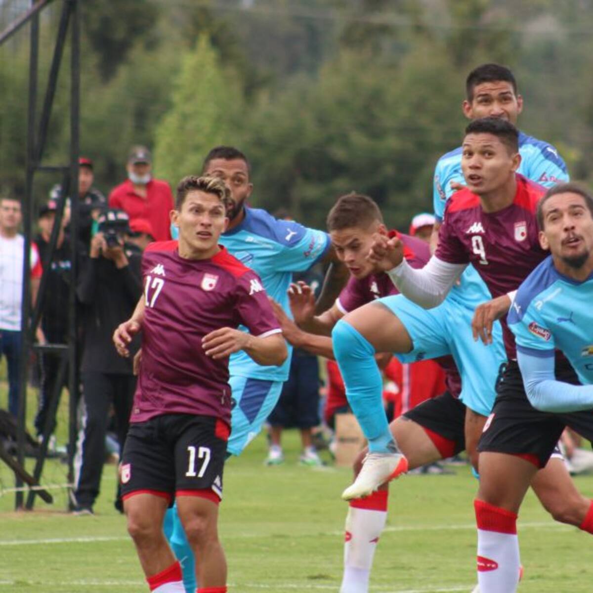 Así fue la goleada que sufrió Santa Fe en Tenjo ante Bolívar de La Paz