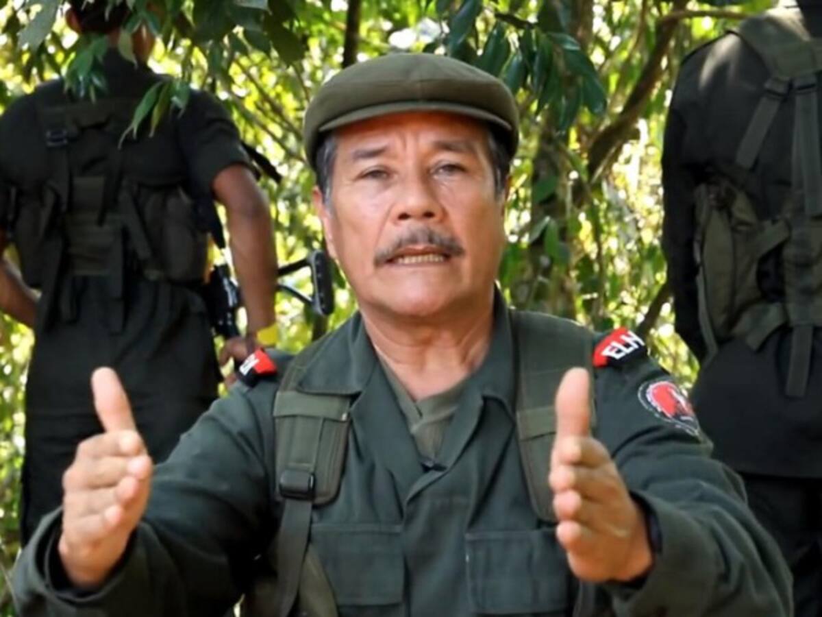 Máximo cabecilla del Eln tiene circular roja de la Interpol