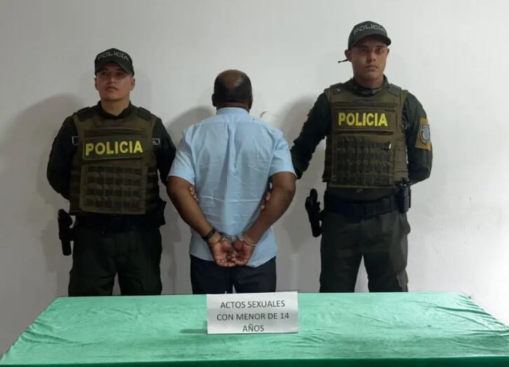 Capturado adulto mayor por abusar de una niña de 10 años en Urabá. Foto: Policía Urabá.