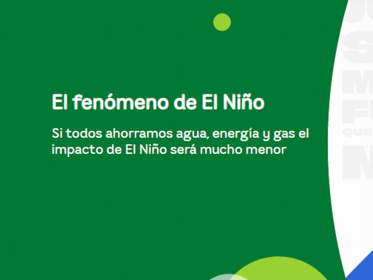 EPM activa nuevas medidas de ahorro de agua y energía ante el fenómeno de El Niño